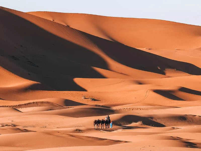 Merzouga - Marokko woestijn