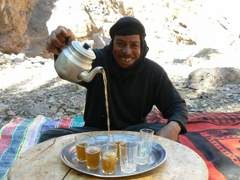 Berber thee Marokko