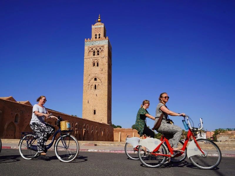 Fietsexcursie door Marrakech