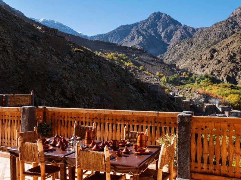 Atlasgebergte Marokko overnachting