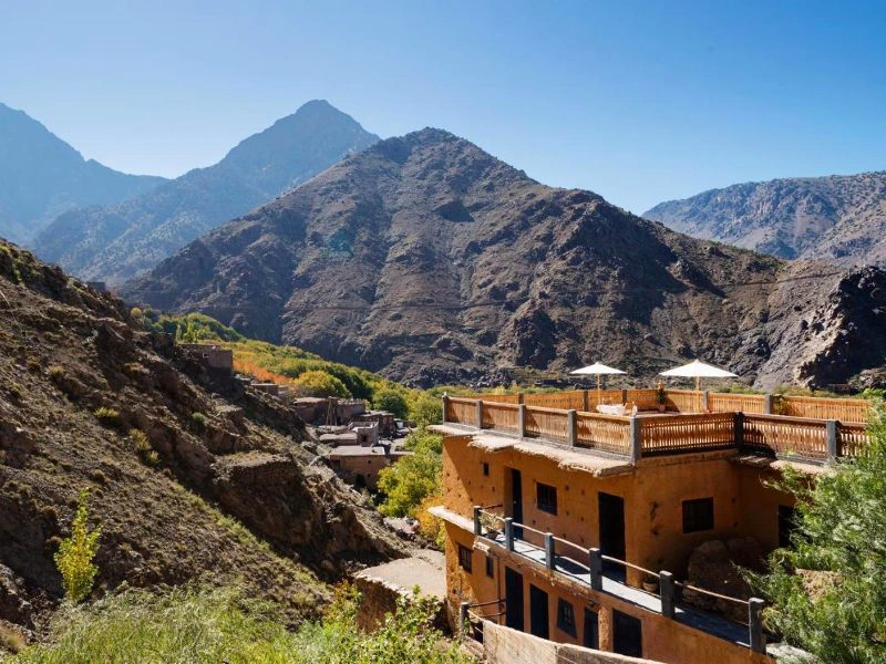 Atlasgebergte Marokko overnachting