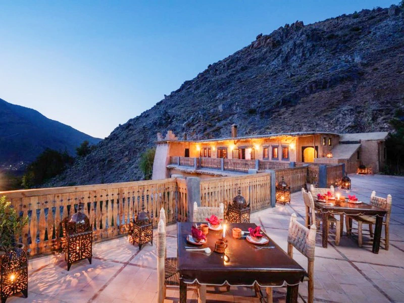 Atlasgebergte Marokko overnachting