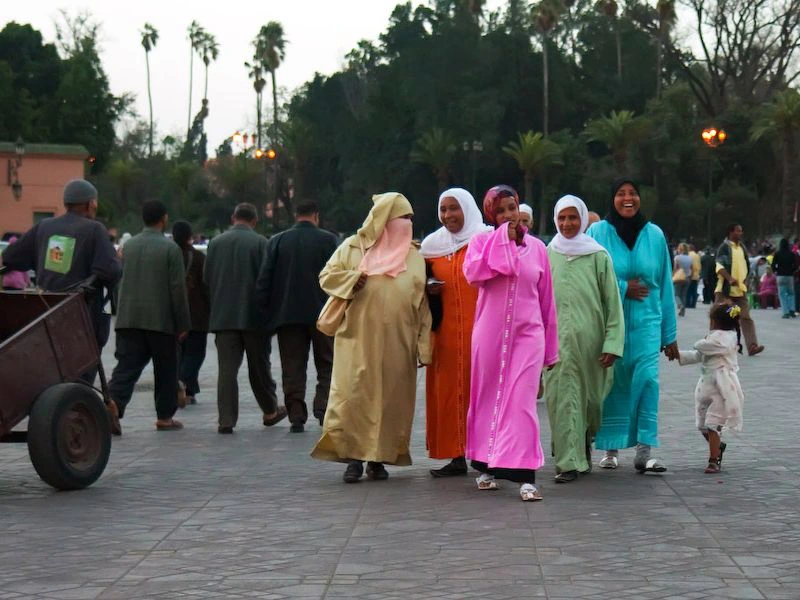 Lokale vrouwen Marokko