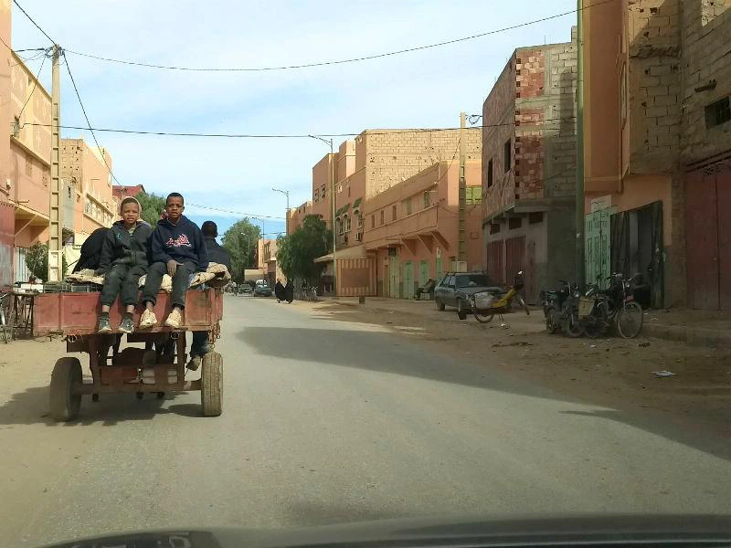 Lokale wegen, zelf rijden Marokko