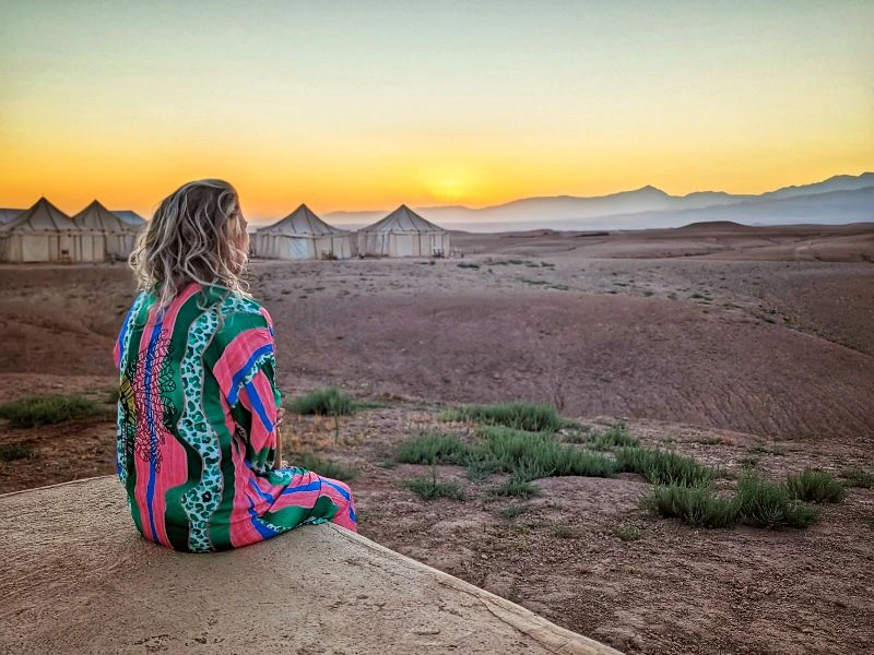 Morocco - Agafay - sunset