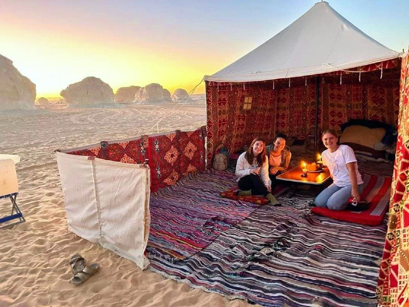 Egypte - woestijnkamp