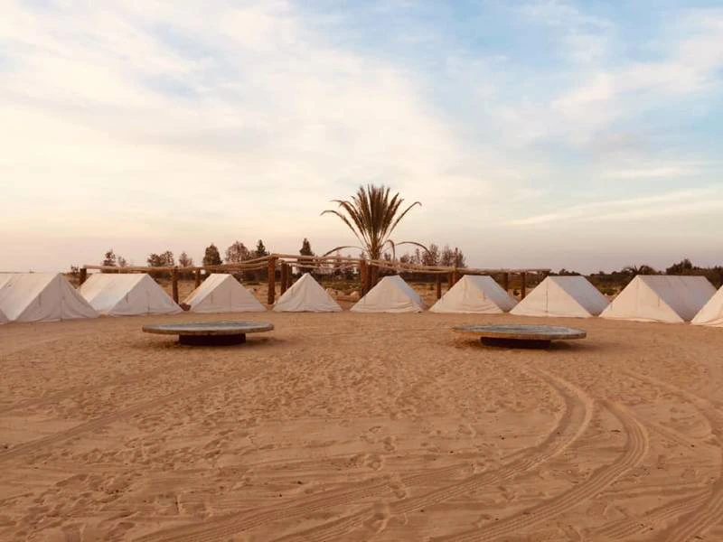 El Fayoum woestijncamp