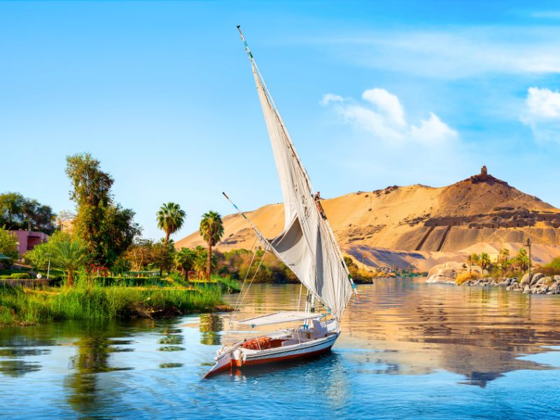 Egypte Felukka