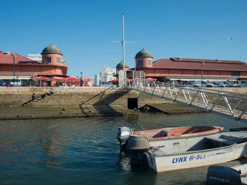 Vissersdorpje Olhao in de Algarve