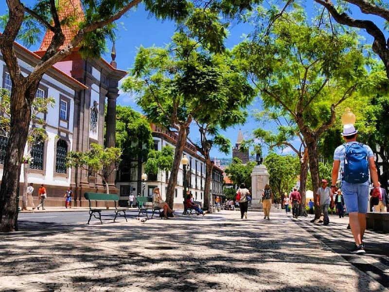 Funchal oude stad