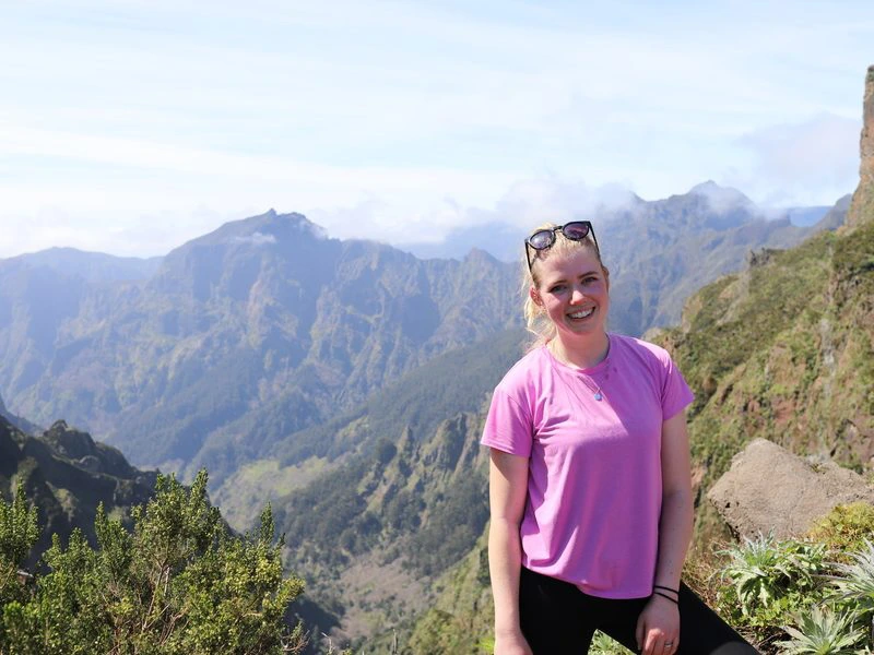 Portugal - Madeira - Santana - Pico do Arieiro to Pico Ruivo035