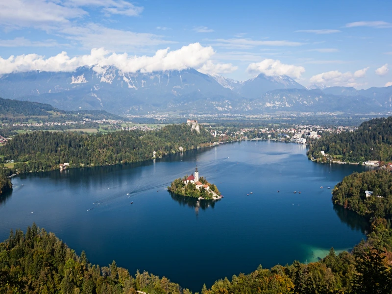 Slovenië bouwstenen, Bled