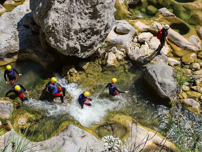 Canyoning Cetina