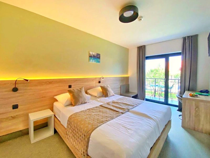 Plitvice hotel met zwembad kamer