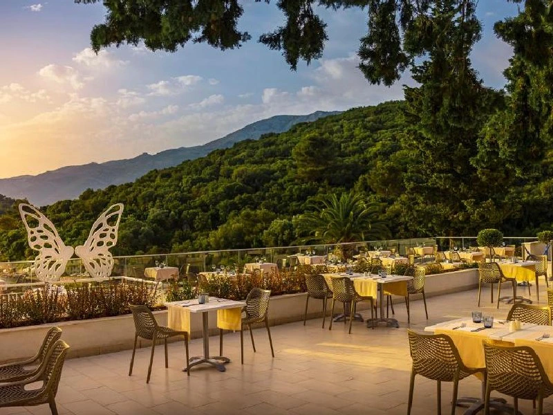 Terras accommodatie Korcula | Riksja Kroatië