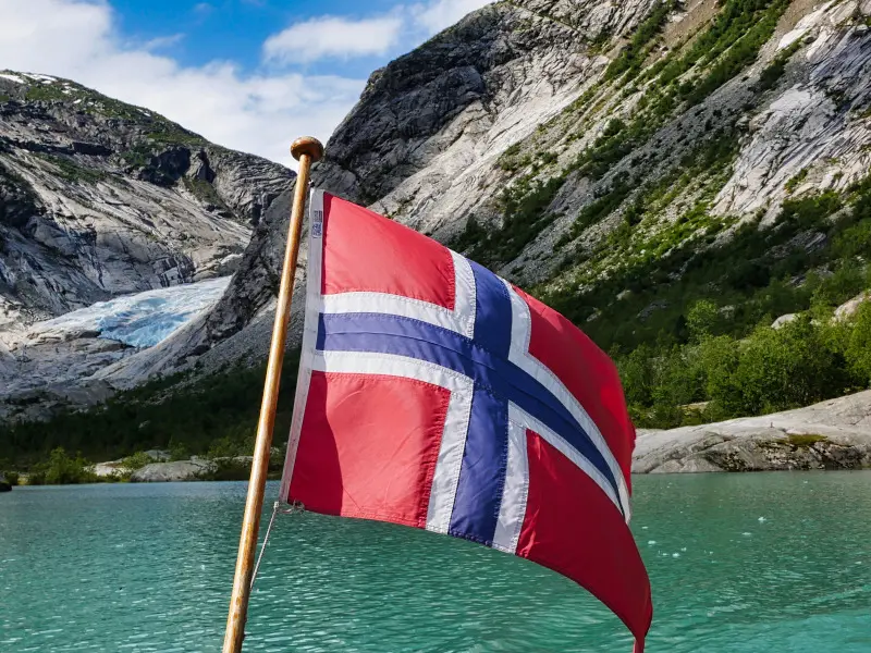 Rondreis Noorwegen - vlag