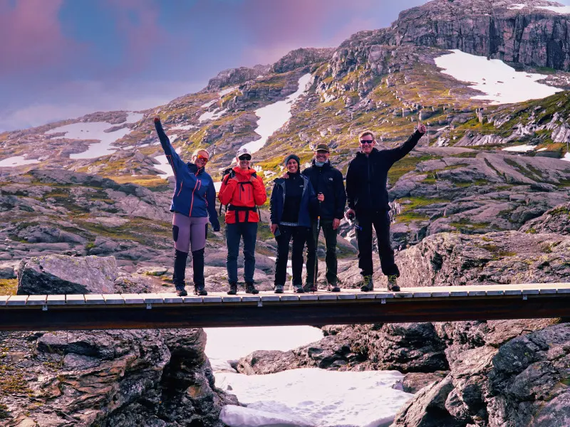 Noorwegen - wandeling