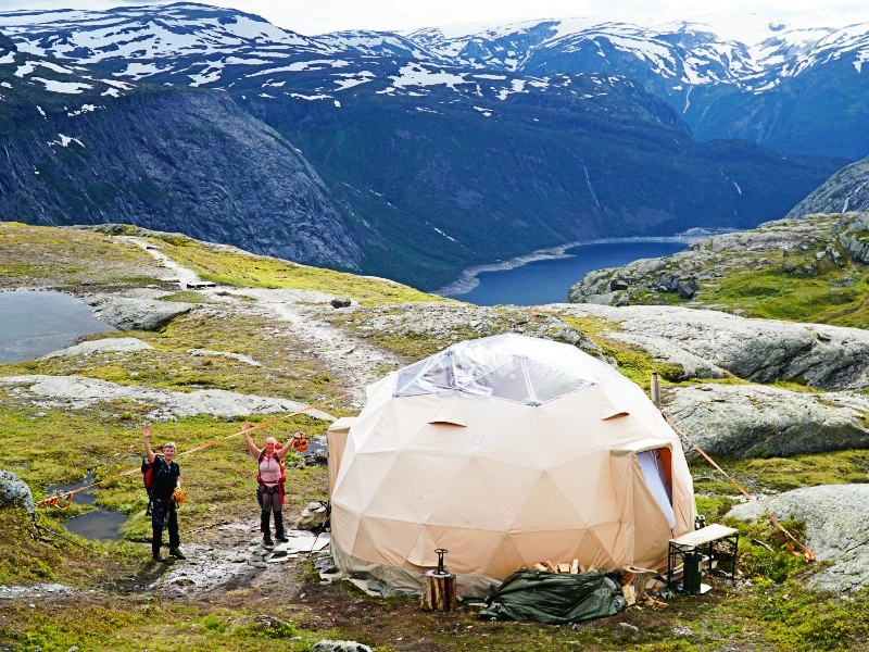 Overnachten Trolltunga