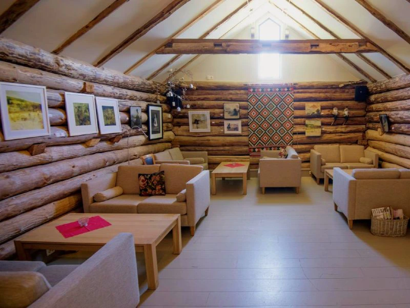 hotellounge in Voss Noorwegen