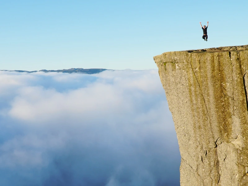 Preikestolen Noorwegen