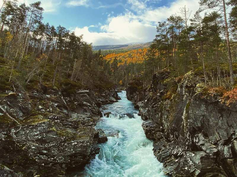 raften in Voss Noorwegen