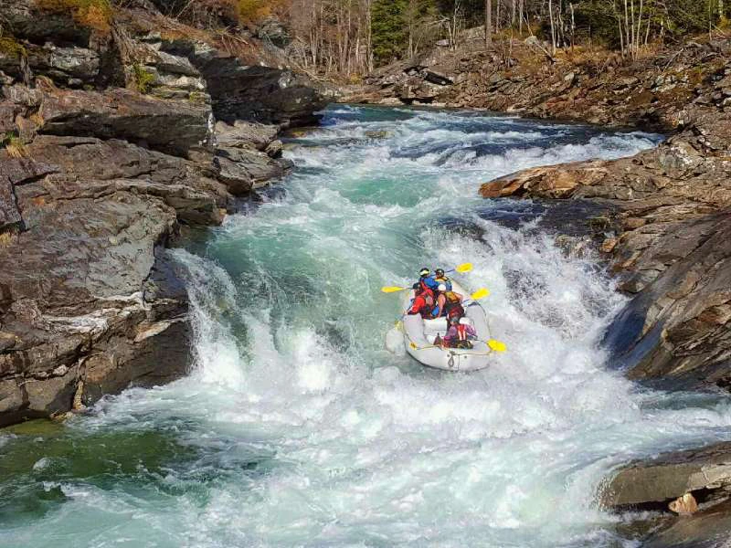 raften in Voss Noorwegen