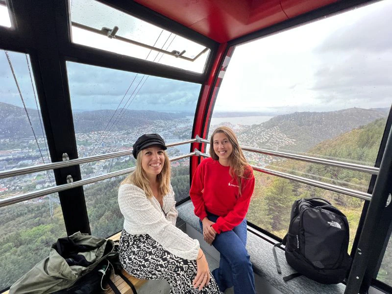 Bergen - cable car - gondola