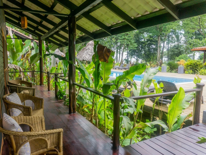 Bocas del Torro hotel zwembad