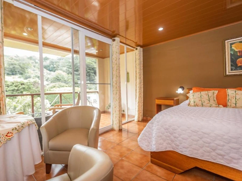 Panama Boquete hotel kamer