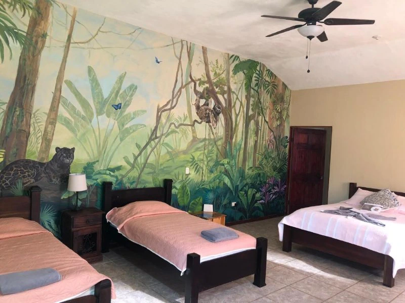 hotel kamer in Drake Bay