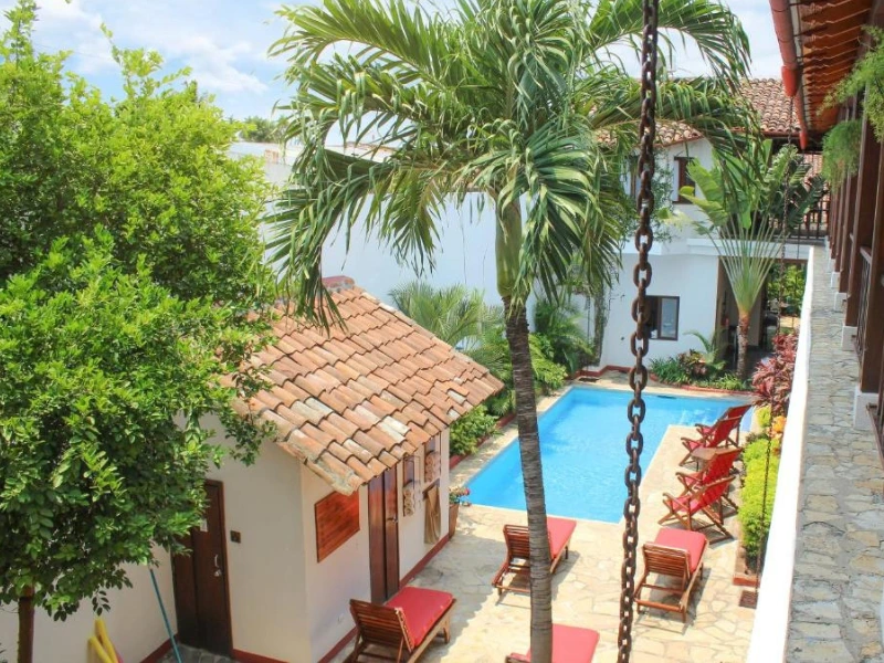 Nicaragua Granada hotel lounge