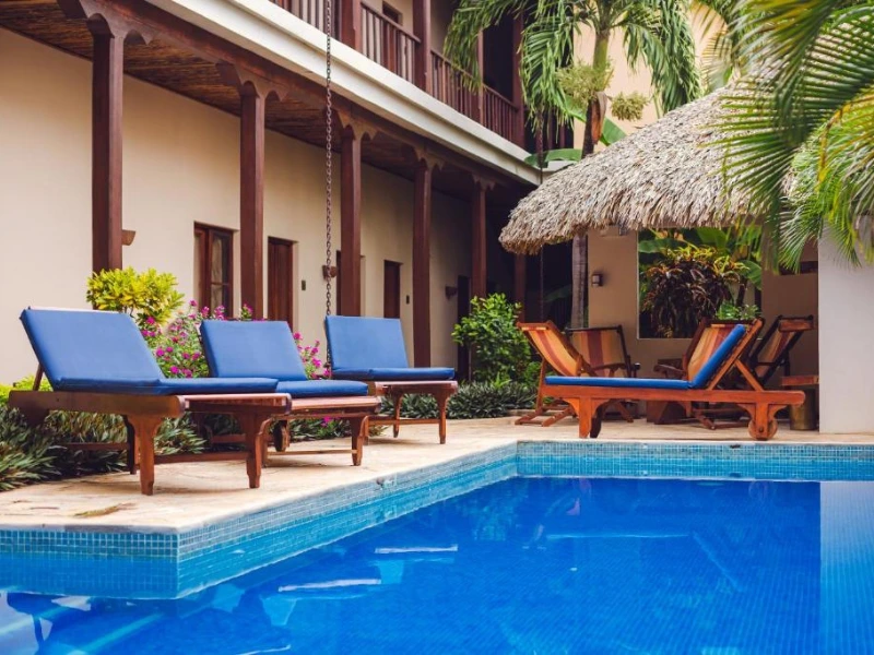 Nicaragua Granada hotel zwembad