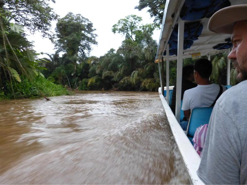 Boottocht bij Boca Tapada