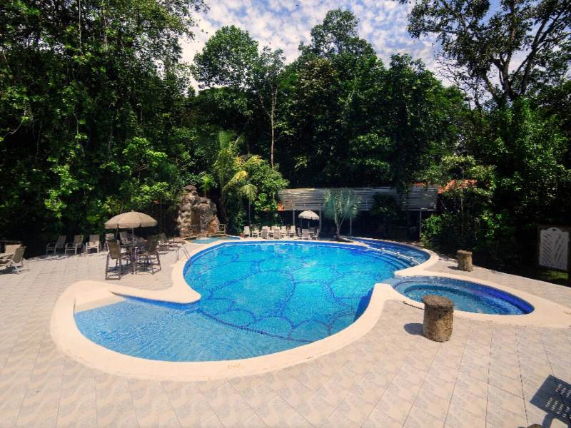 Tortuguero, zwembad in lodge