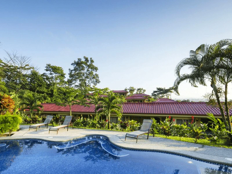 Costa Rica La Fortuna hotel met zwembad