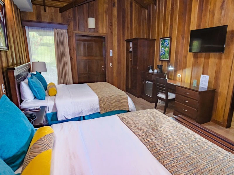 Costa Rica La Fortuna hotelkamer