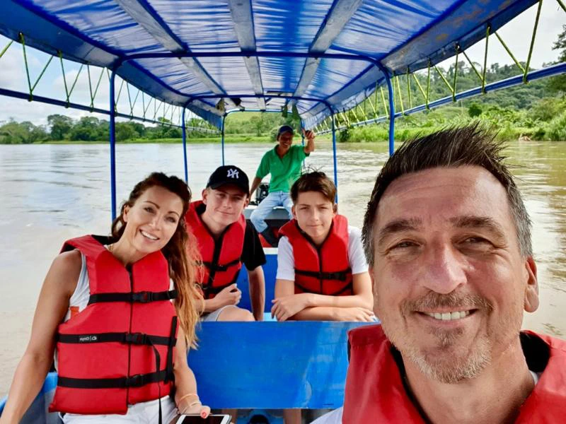 Familiereis Costa Rica boot tour
