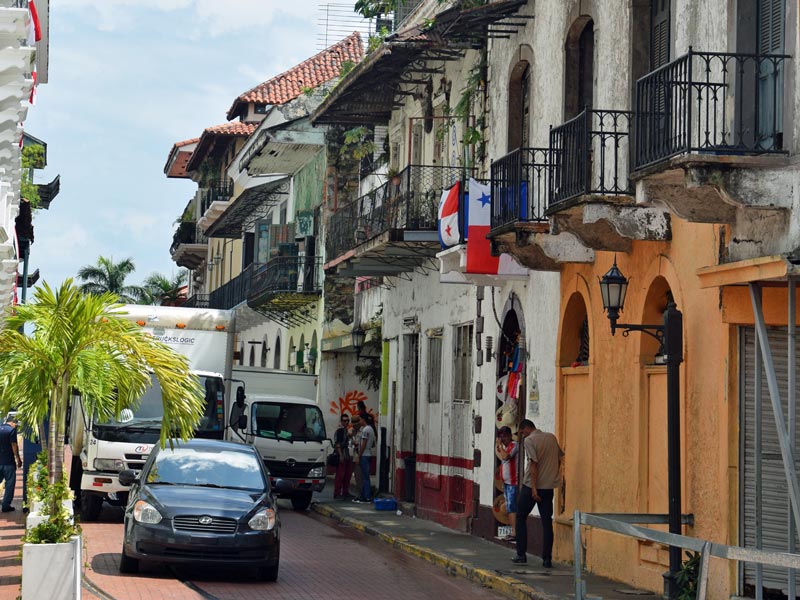 Panama oude stad