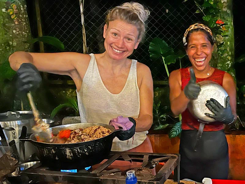 Puerto Viejo Caribisch koken