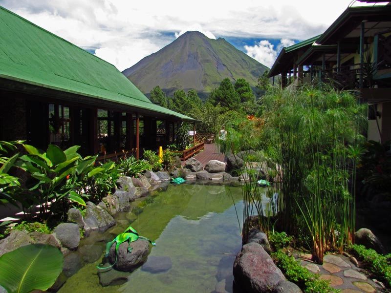 Bijzondere accommodatie aan de voet van de Arenal vulkaan