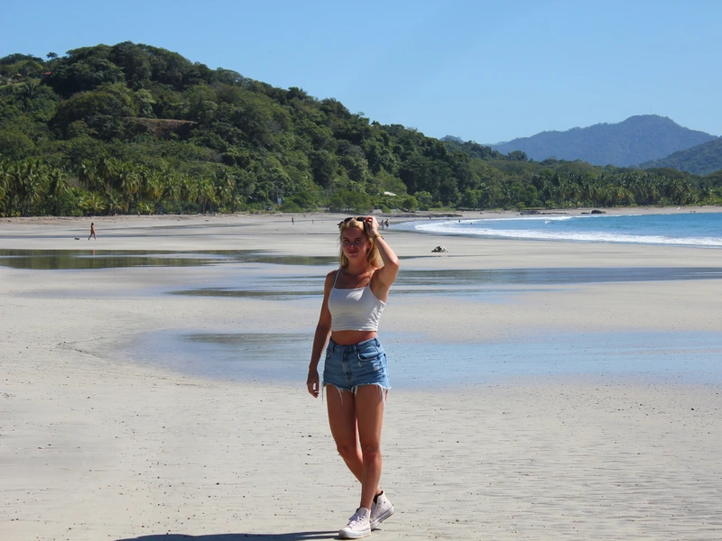 costa rica samara strand reiziger zee