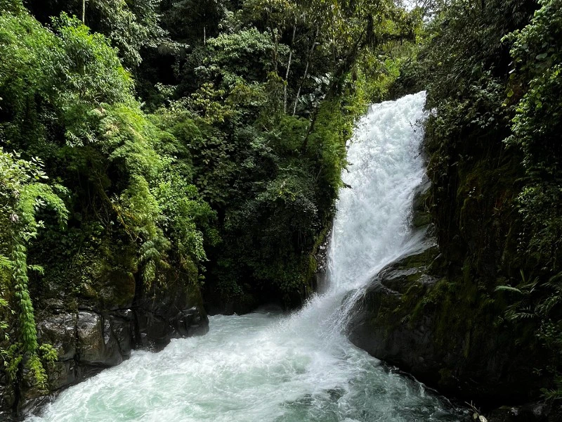 San Gerardo de Rivas waterval