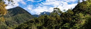 Uitzicht op het landschap in Cerro, Costa Rica