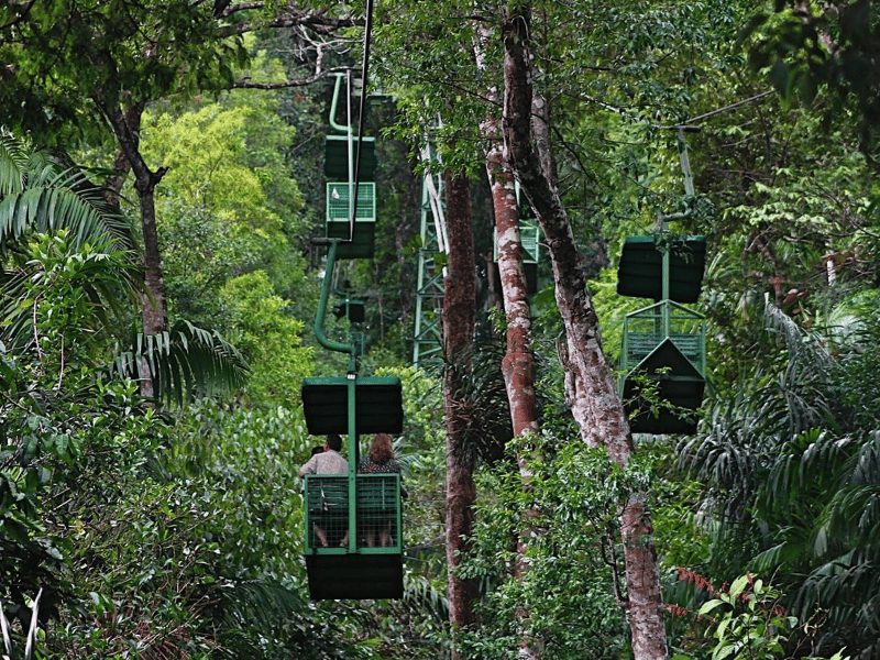 Aerial Tram in Gamboa Reservaat, Panama