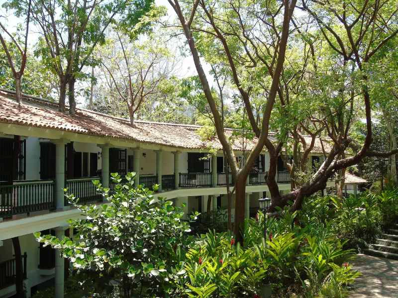 las terrazas staatshotel hotel groen natuur