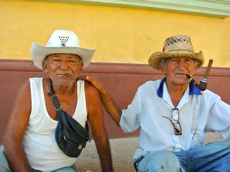 Cuba Trinidad Cubanen locals portret