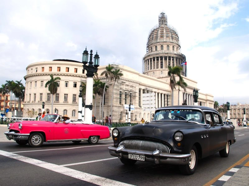 Cuba Havana oldtimer city centrum