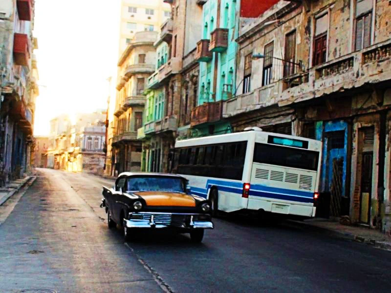 Cuba centrum bus vervoer