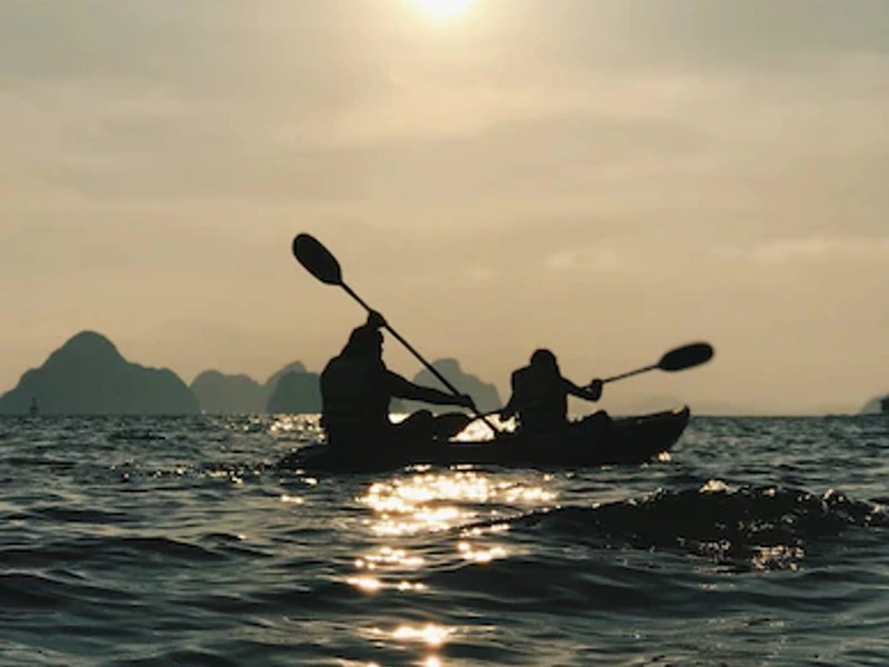 kajakken op Koh Samui