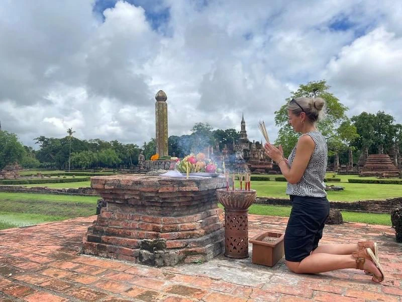sukhothai thailand tempel